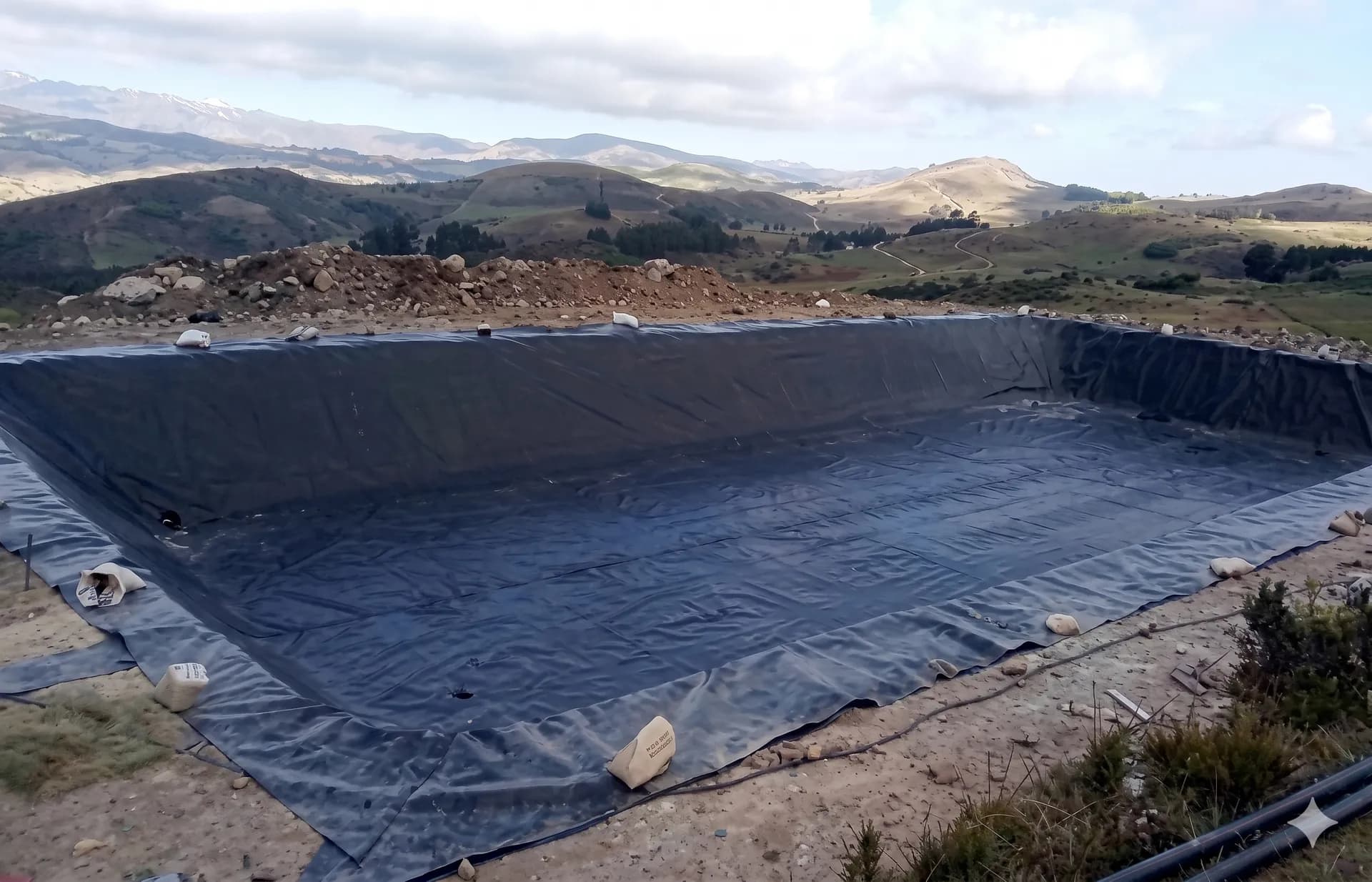 Geomembrana de PVC