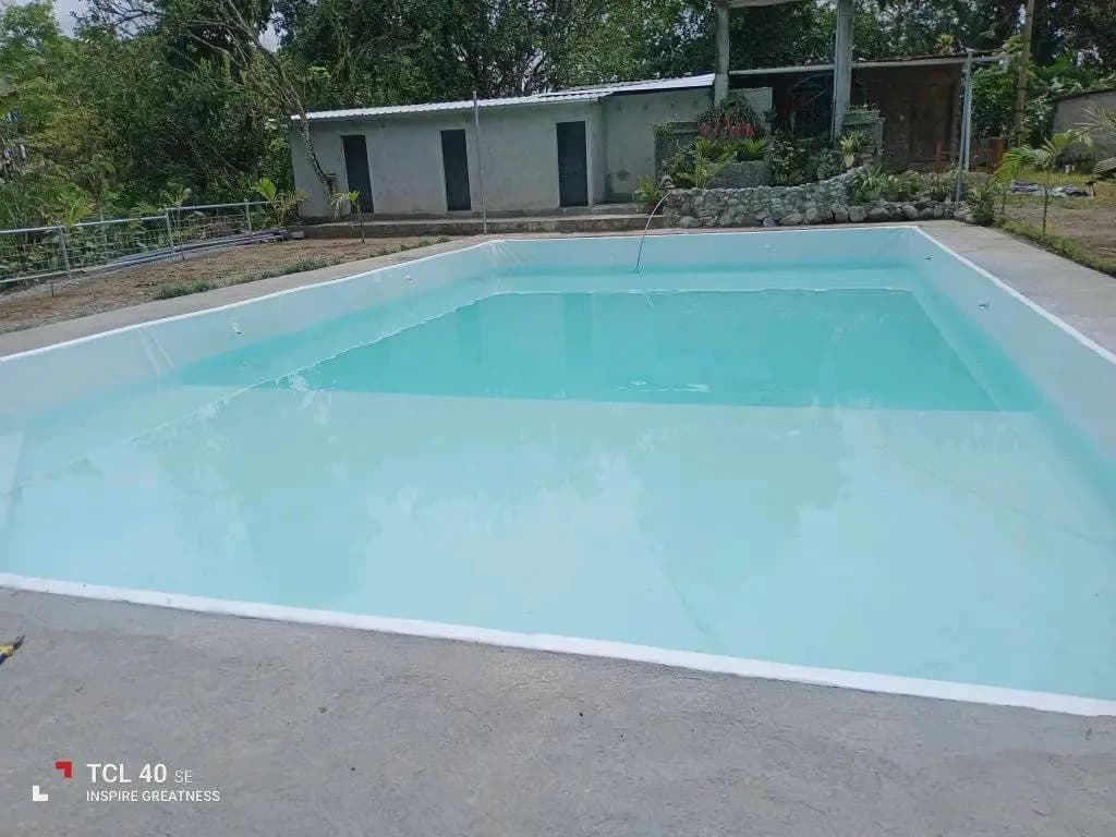 Piscina de Geomembrana Blanca Nuevo Israel
